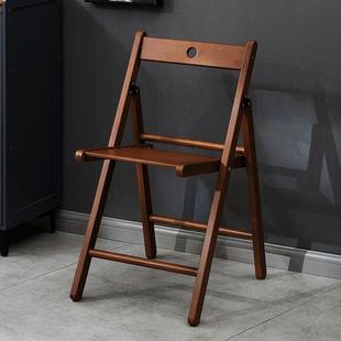 可折叠椅子家用靠背椅餐椅舒适宿舍大学生办公室会议电脑椅竹凳子