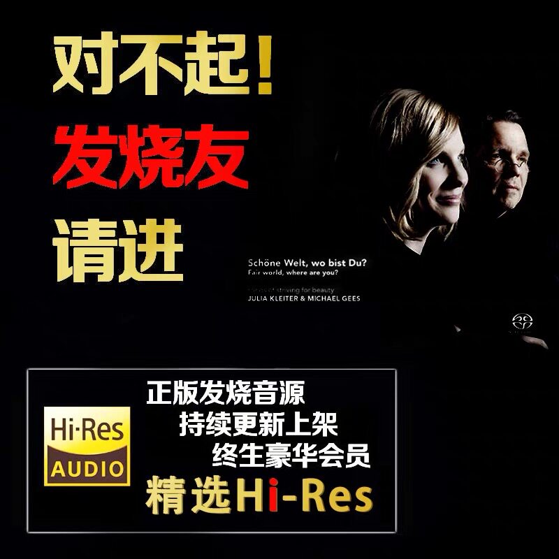 hires无损精选音源会员dsd网站下载古典音乐hifi发烧wav母带金标