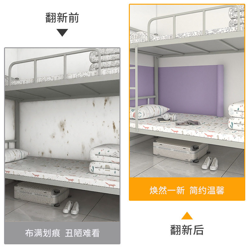 加厚纯色学生宿舍桌面柜