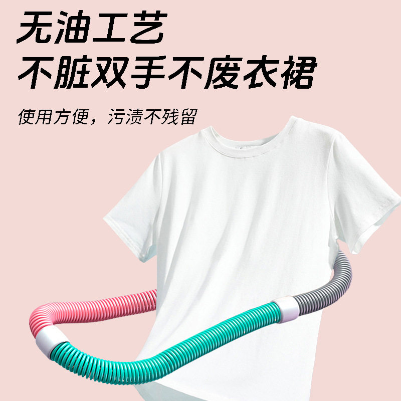 弹簧呼啦圈加重瘦腰减肥成人收腹健身折叠瘦身器材呼拉圈