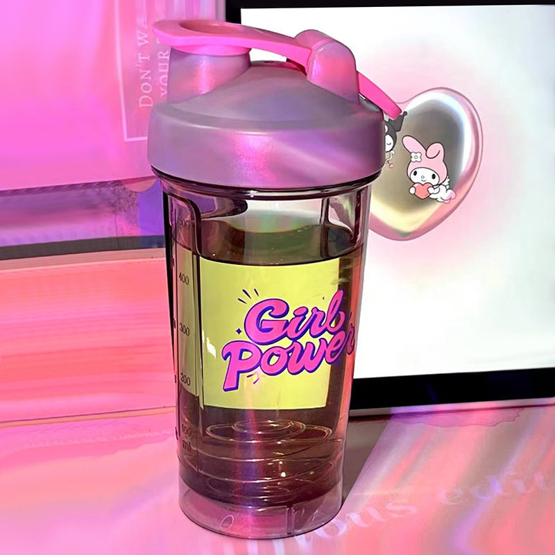 美式个性摇摇杯健身刻度Beastmode运动水杯蛋白粉奶昔搅拌杯