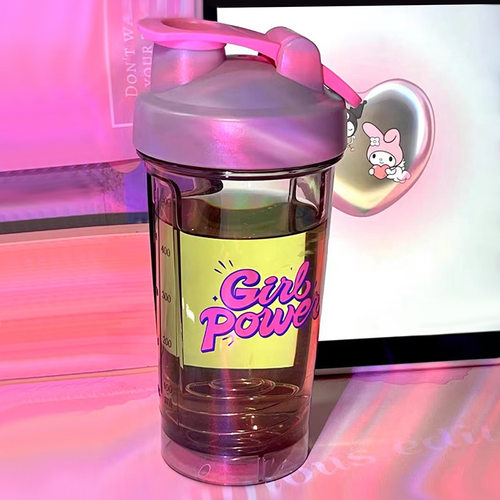 美式个性摇摇杯健身刻度Beastmode运动水杯蛋白粉奶昔搅拌杯