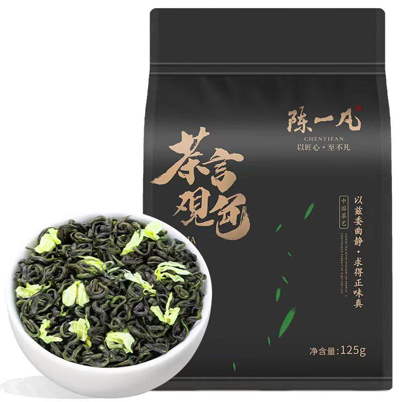 川派茉莉花茶茉莉陈一凡