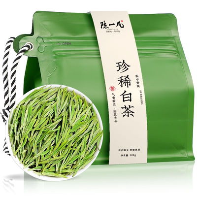 陈一凡珍稀白茶 2024明前特级春茶绿茶 新茶茶叶春茶自己喝袋装