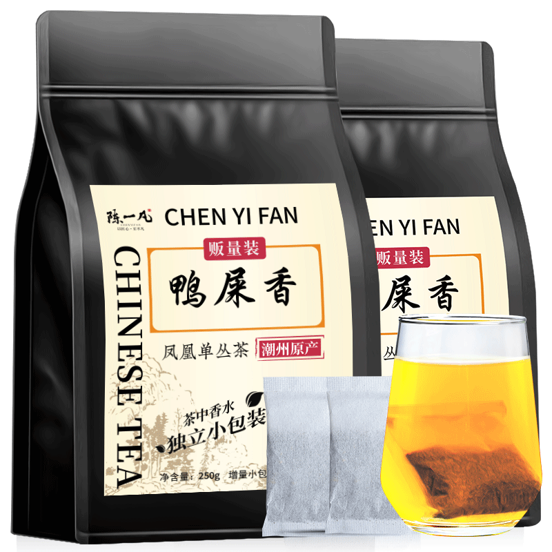 陈一凡凤凰单丛  正宗潮州浓香型乌龙茶叶柠檬鸭屎香可冷泡茶包