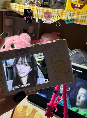 SNSN C24 ccd数码相机带WIFI自拍学生高清复古双镜头内伸缩可遥控