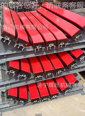 皮带输送卸料OYT口200*150重型弹簧式角度可调0机1缓冲床耐磨缓冲