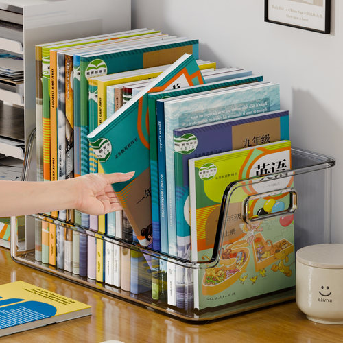 桌面书架书本置物架亚克力透明