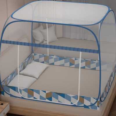 蚊帐蒙古包式免安装折叠防摔拉链宿舍家用双人床携带15m28米帐篷