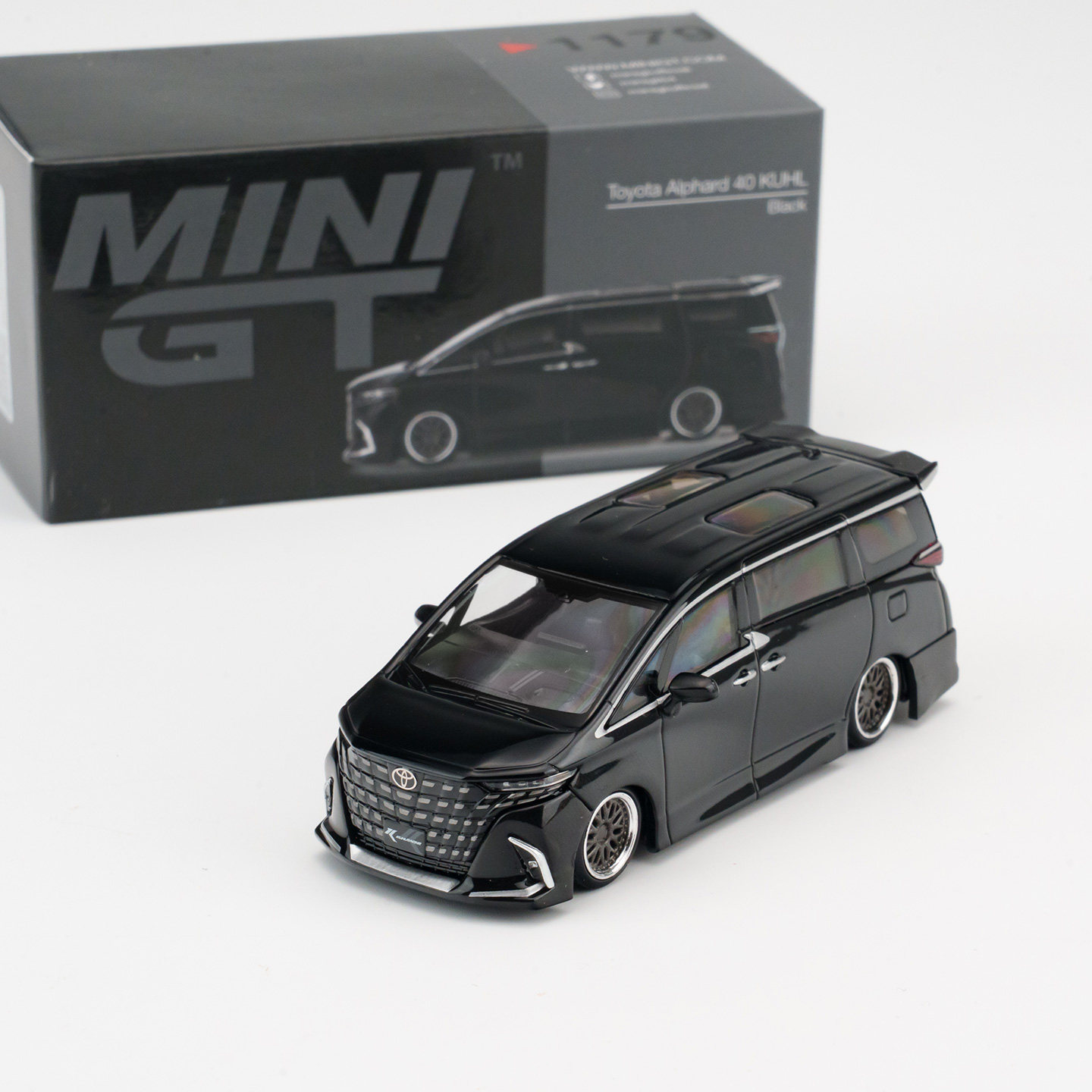 MINIGT 1:64埃尔法丰火车/摩托/汽车模型