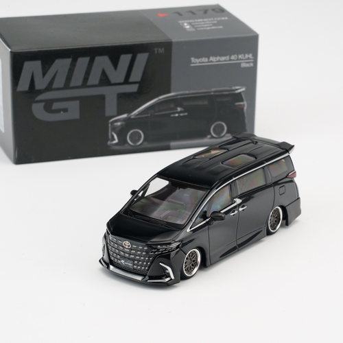 MINIGT 1:64埃尔法丰田Toyota Alphard 40 KUHL 1179合金汽车模型