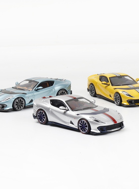 TOC富美 1:64 跃马 812C 法拉利 仿真合金汽车模型收藏