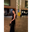 定制绣花吊带&私服露背系带收腰连衣裙 浪漫丝绒系列 isaro