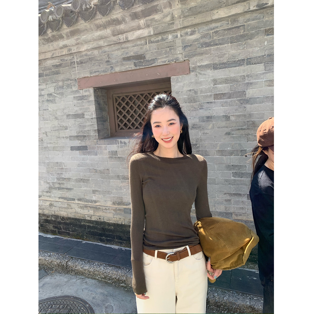 isaro uu奢柔扬子纱~德国Bilella140s可机洗羊毛18针无缝一体打底