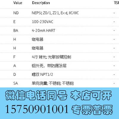 全新E+H热式气体流量计6F3B50,图片仅供参需询价
