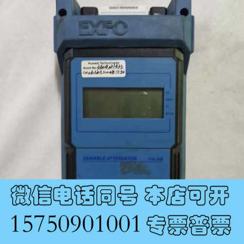 全新EXFO   FVA-60B可调光衰减器，二手拆机，成色漂亮询价