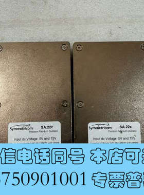 全新Symmetricom SA.22c  铷原子，包锁定，成色询价