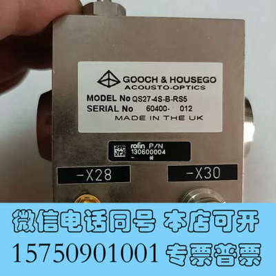 全新efficiency，Gooch & Housego声光Q开询价
