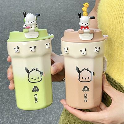 希乐陶瓷内胆保温杯茶水分离女生便携随行咖啡杯子学生图书馆水杯