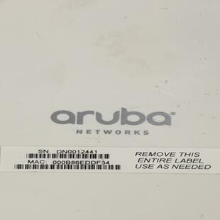 aruba IAP-205H-US.功能正常，带墙面支架一个