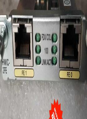 Cisco HWIC-2FE拆机模块成色新＞50个，质保6个