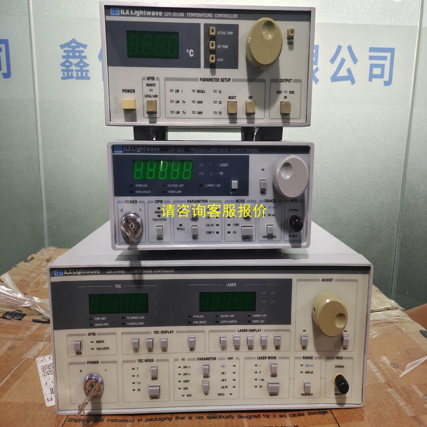 询价ILX Lightwave LDC-3744B  LDC-3