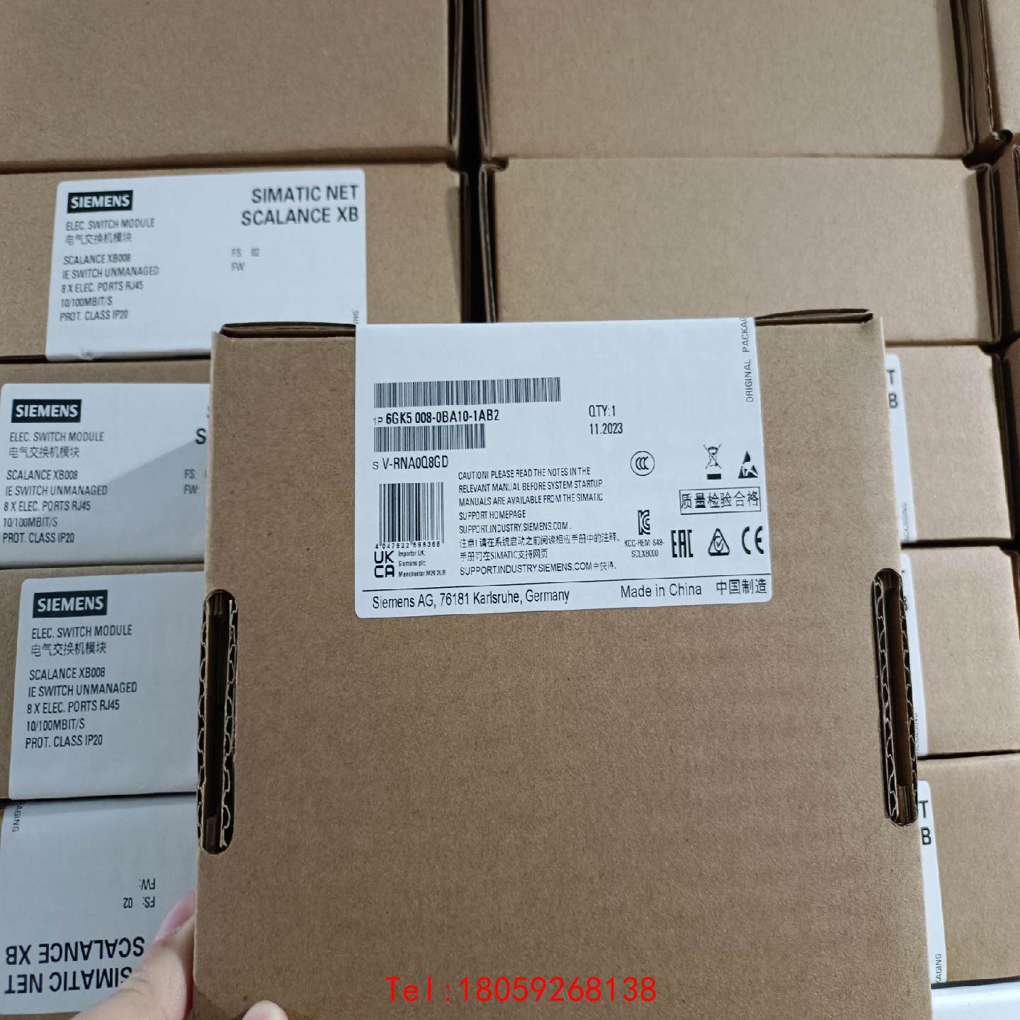 【非标价】6GK5008-0BA10-1AB2西门子XB008 交换机