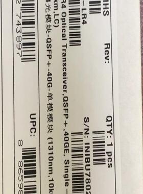 华为QSFP-40G-LR4  02310MHS
