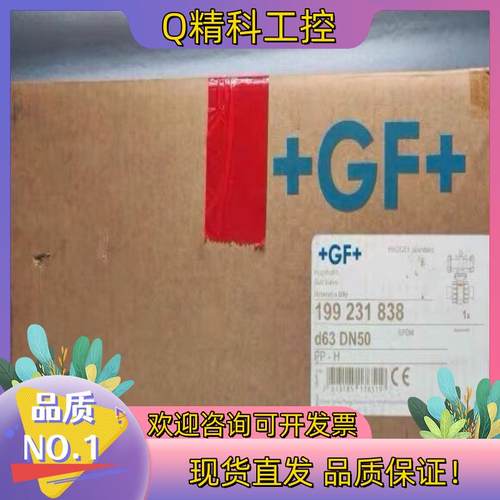 现货+GF+乔治费歇尔球阀199231838 d63DN50 P