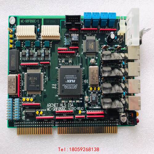 【非标价】ARCNET HLS ISA  MC-98F099C 拆机板