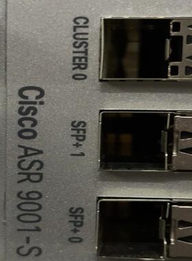 思科cisco ASR9001-S 万兆路由器 带ASR-9