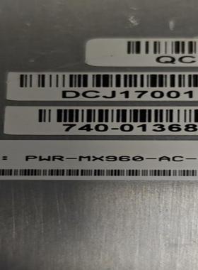 PWR-MX960-AC-S-B 维保结束，低价处理！