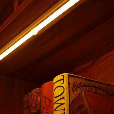 研匠 人体感应小夜灯衣柜灯USB充电LED柜底灯厨房橱柜灯感应灯带