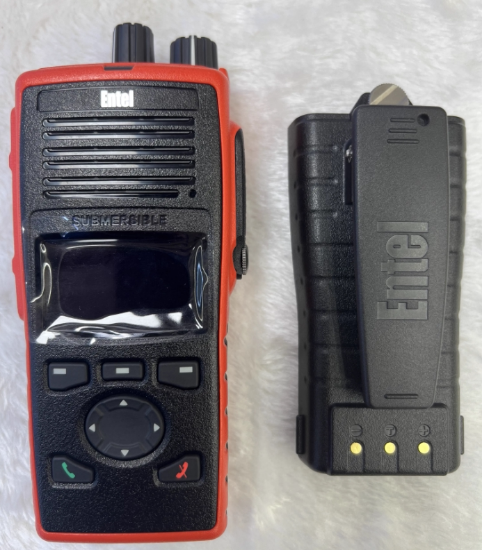 radios英国entel消防员uhf防爆对讲机dt885ff免费调频med认证