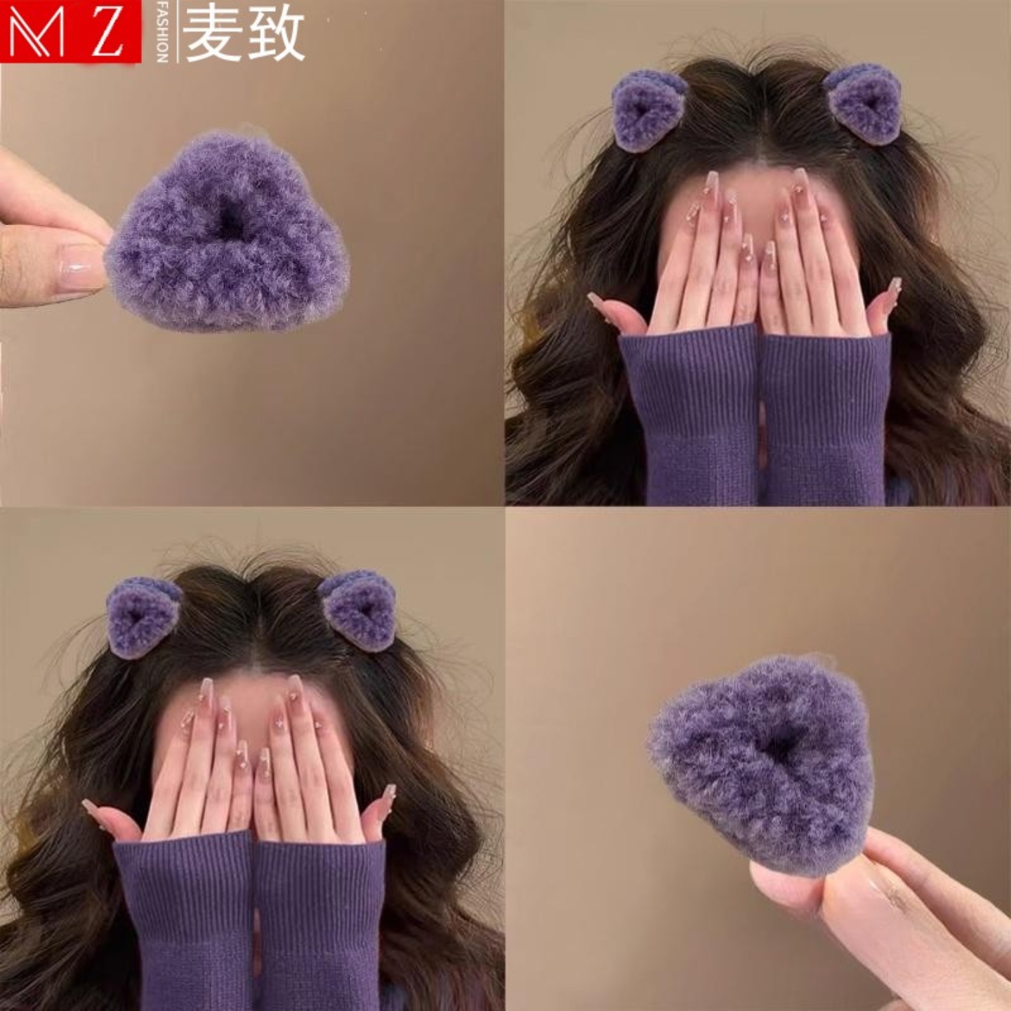 侧边刘海碎发发夹发卡头饰女