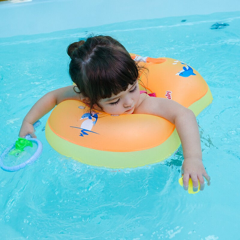自游宝贝(swimmingbaby)儿童游泳圈U形1-12岁宝宝初学腋下圈防