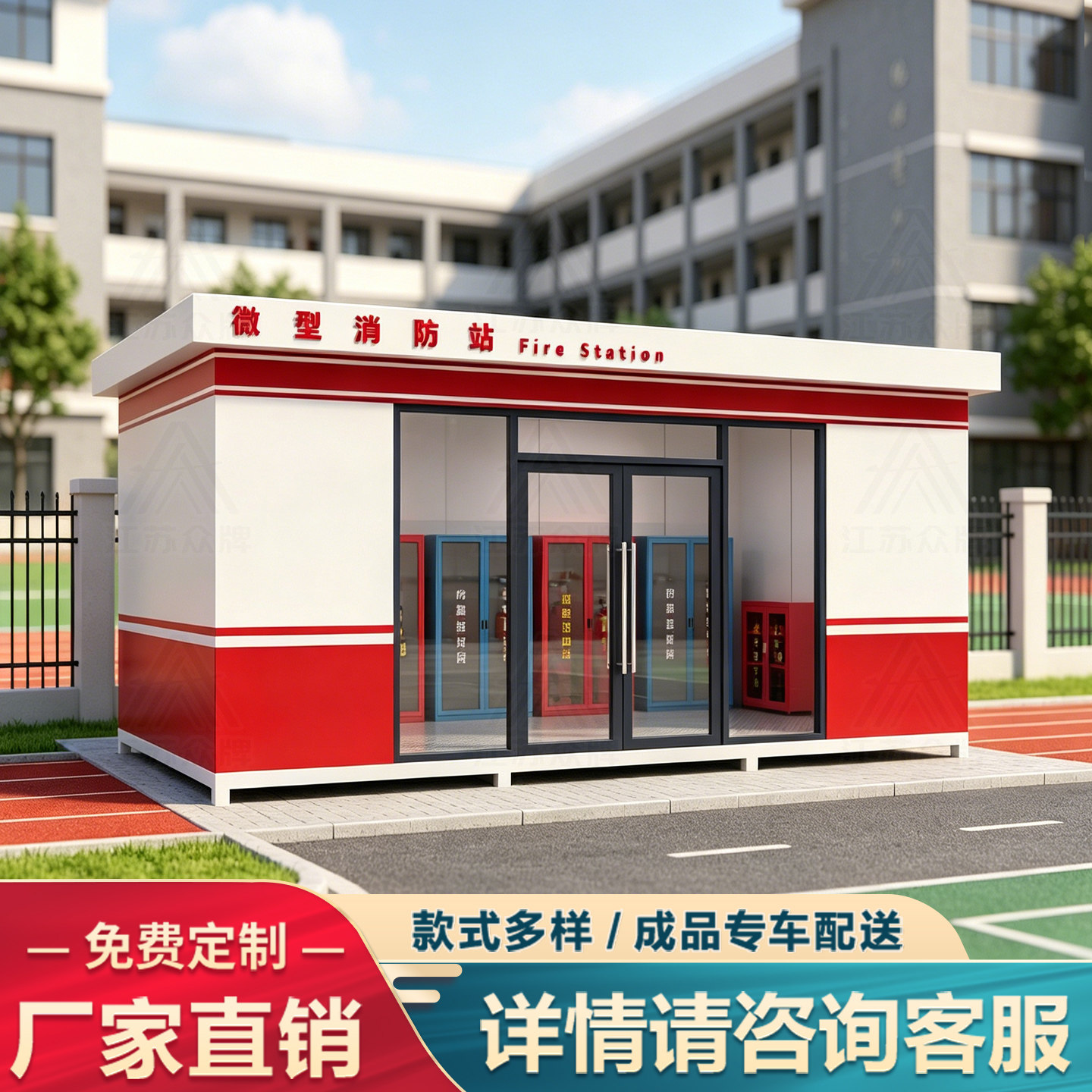 集装箱式移动微型消防站定制