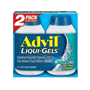 美国溯源-Advil布洛芬止痛退烧液体胶囊头痛背痛关节痛月经痛感冒