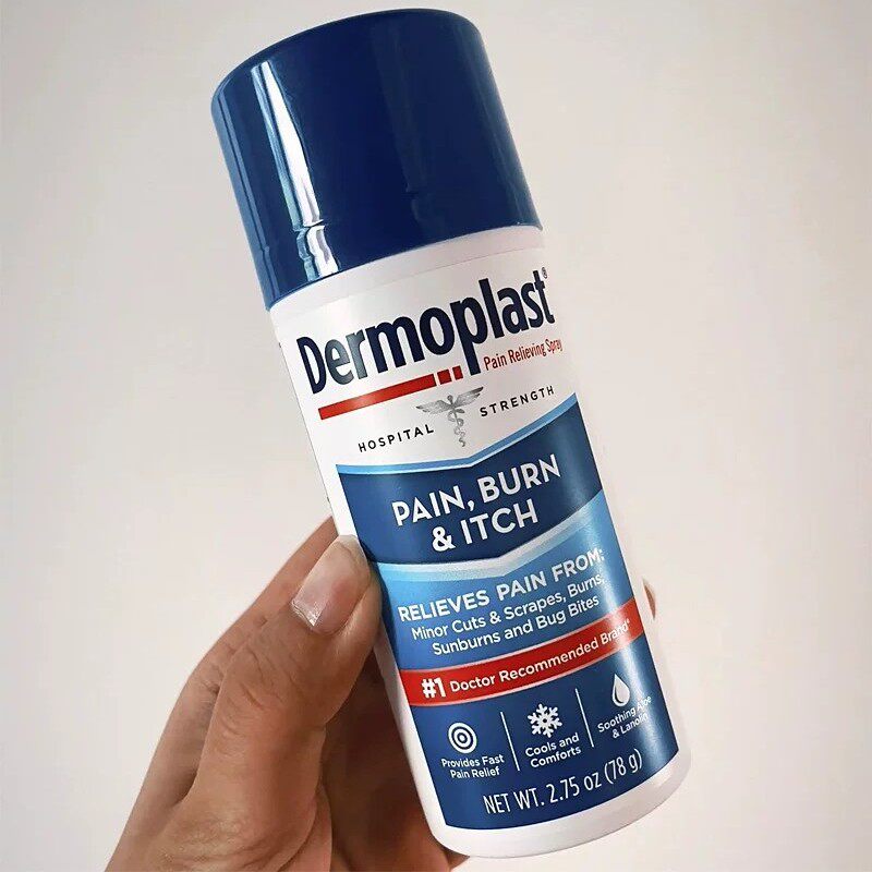 美国直邮 Dermoplast止痛喷雾顺产侧切喷雾撕裂伤口修复疼痛痒1