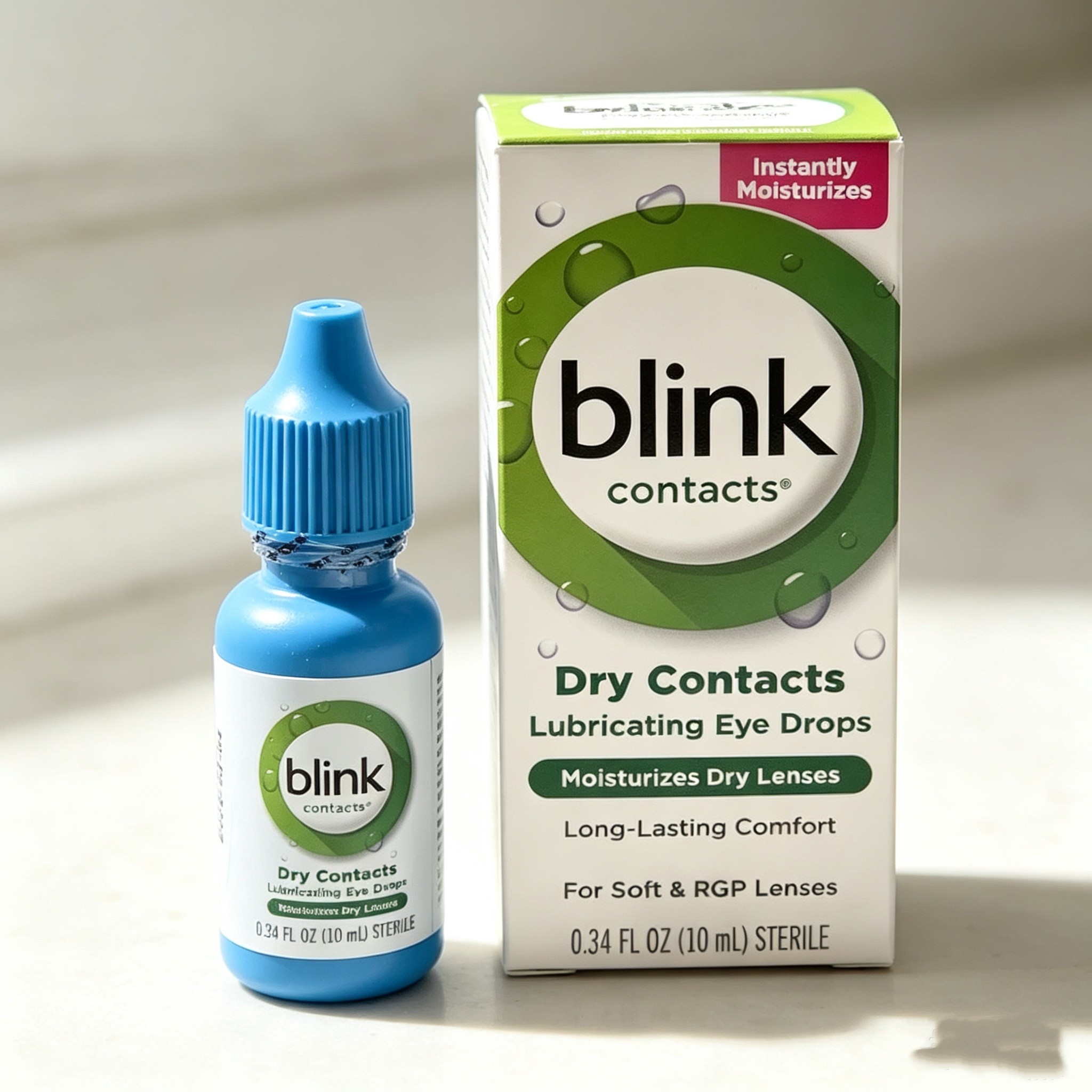 美国直邮BAUSCH+LOMB博士伦隐形眼镜润眼液滋润保湿眼干涩眼药水