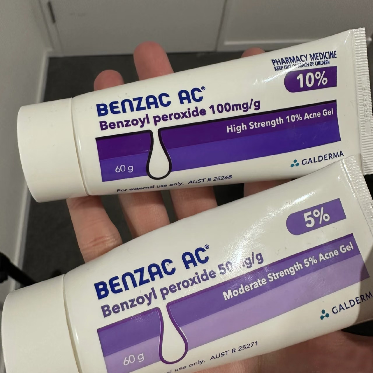 澳洲直邮班赛10%Benzac AC祛痘膏痘痘痤疮粉刺过氧苯甲酰凝胶