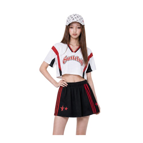 GOST潮牌拼色运动风短款球服