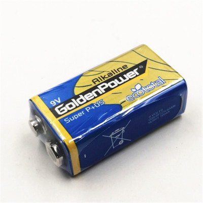 GoldenPower 6LF22A 6AM6 9V碱性电池 6LR61 MN1604 1号 2号包邮