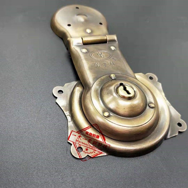 新品樟木箱铜配件传统老式箱锁箱扣明清中式仿古纯铜锁扣搭扣锁鼻,个性定制/设计服务/DIY,明信片定制,淘宝优惠券,粉丝福利购,淘宝优惠卷