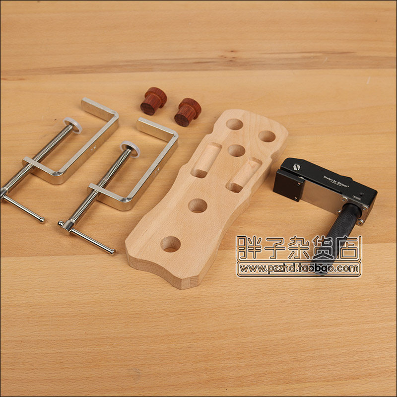 迷你木工桌板台板洞洞板夹持板木工桌夹具手工虎钳夹子胖子杂货店