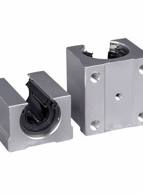 圆柱光轴SBR导轨开口直线轴承滑块/LM-OPJ开口内芯轴承12 16 20