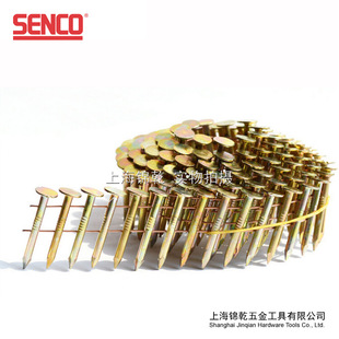 美国SENCO顺高镀锌大帽卷钉 32mm木结构木屋业用大帽钉 3.05