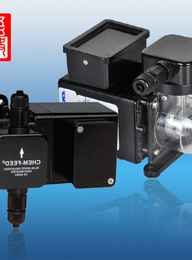 蓝白全自动泳池投药泵混凝剂消毒剂PH值加药计量泵C-660P药剂泵