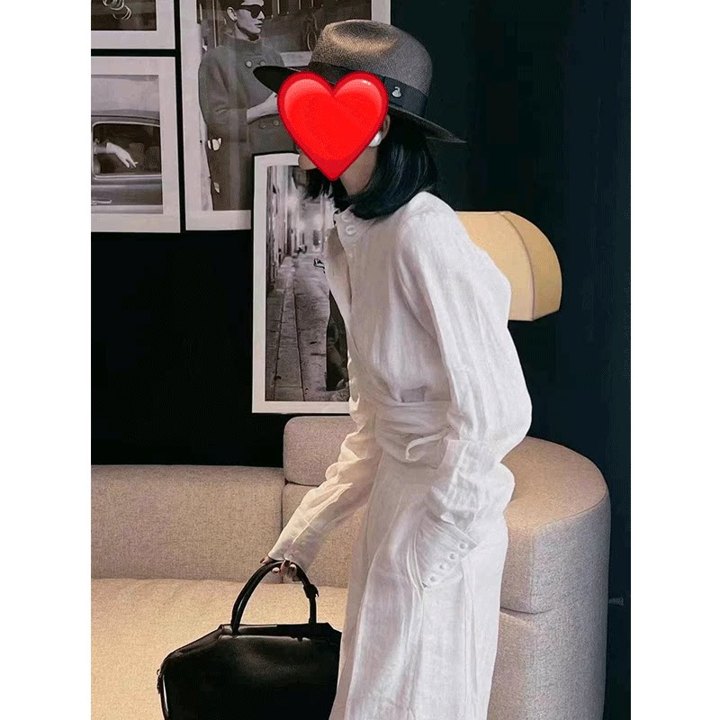 高级感亚麻时尚套装大牌气质中式国风系带马甲阔腿裤两件套夏季