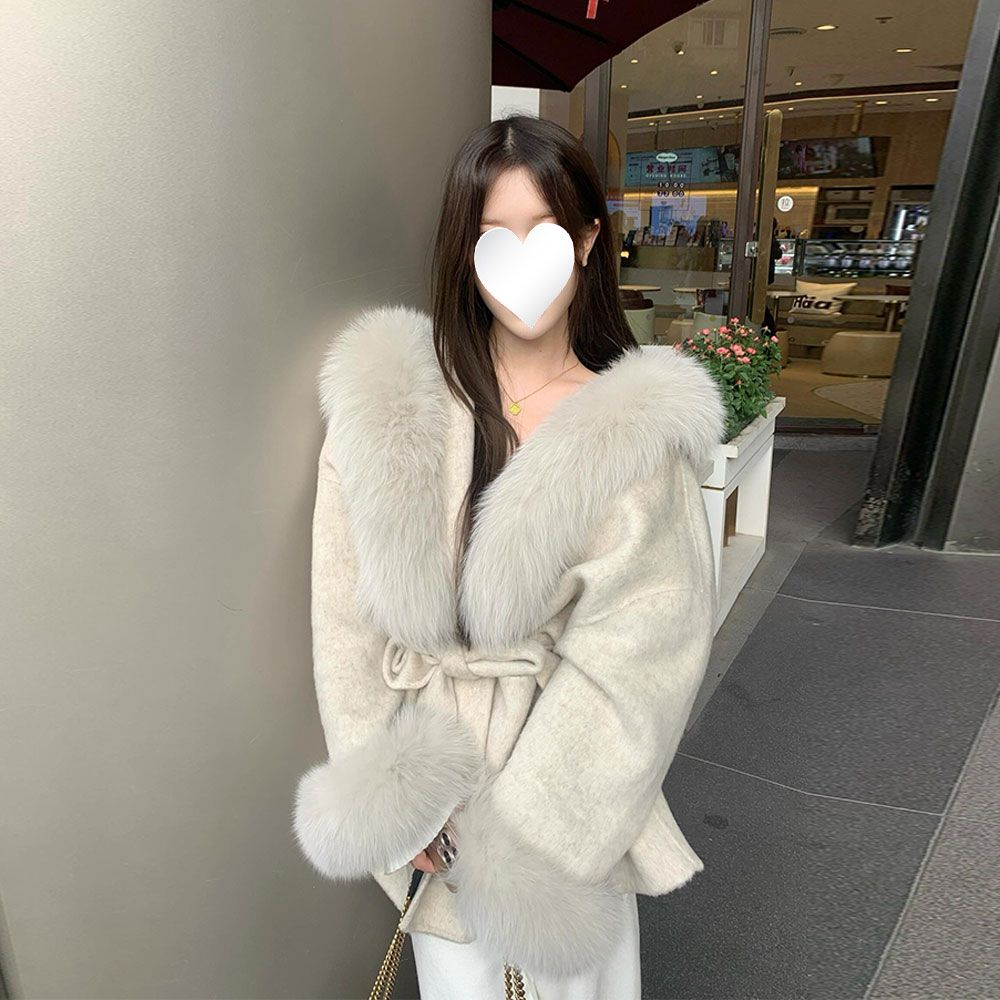 高级轻奢气质名媛风仿皮